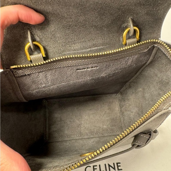 Like-NEW NANO BELT BAG IN GRAINED CALFSKIN
GREY - Picture 5 of 7